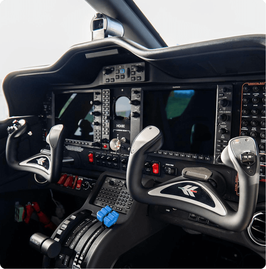 Tecnam P2006T Cockpit